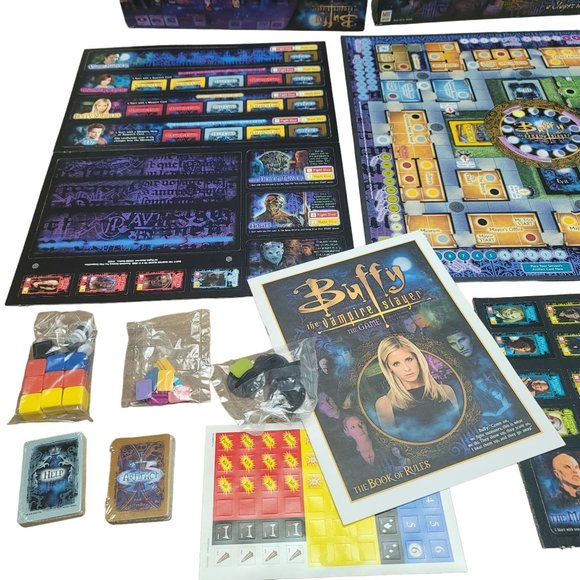 Buffy the Vampire Slayer The Game Milton Bradley Board Game NEW opened not playe - Picture 10 of 16